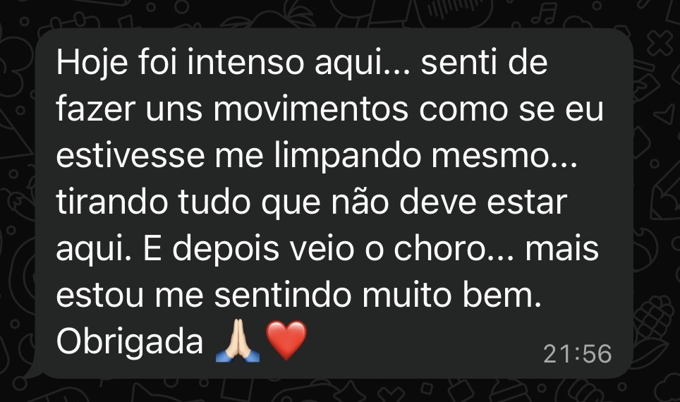 Depoimento de quem viveu a experiência